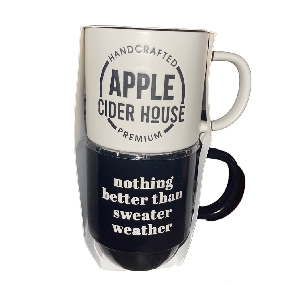 5/$25 Target apple cider stackable mugs